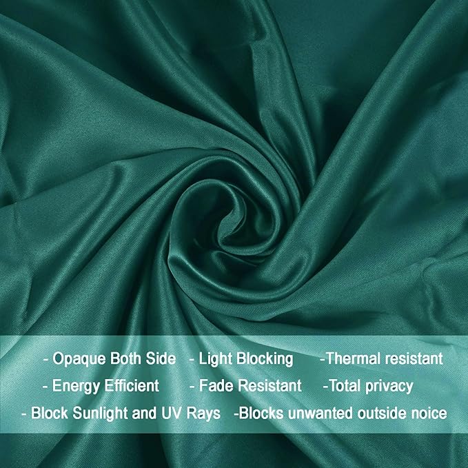 THE LINEN COMPANY Cotton Linen Sheer Solid Door Curtain With Steel Eyelet Rings- 4.5 X 7 Feet (Set Of 2 -Avocado Green)