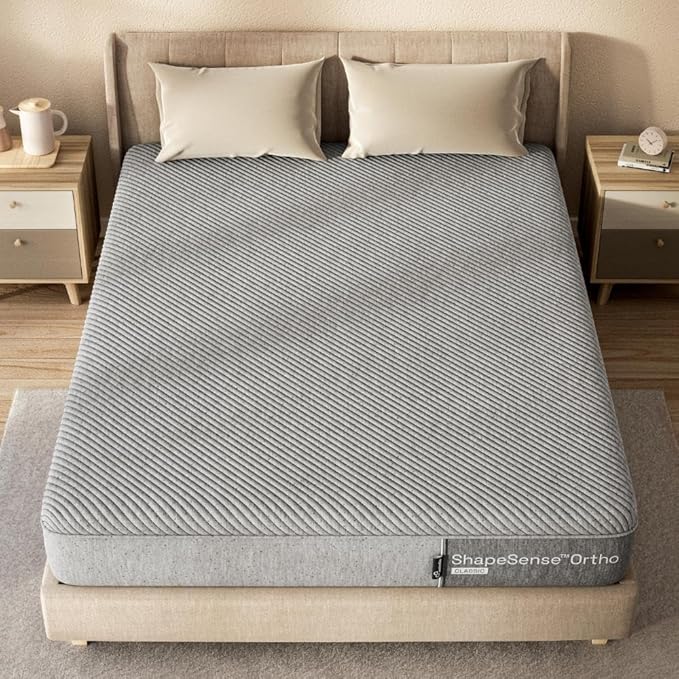 The Sleep Company SmartGRID Orthopedic Pro - Doctor Recommended Mattress | Japanese Patented Technology | 5 Zone Support for Back Pain Relief | 10 Year Warranty | King Size Firm Bed Mattress 78x72x6