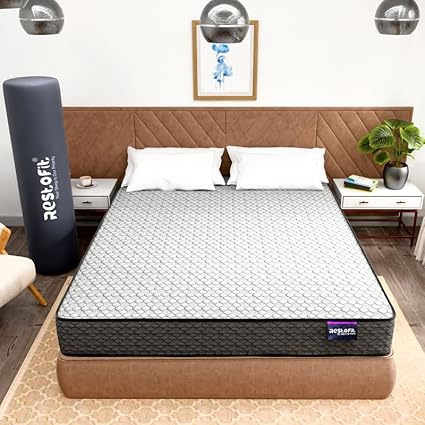 Wakefit ShapeSense Orthopedic Classic Memory Foam Mattress 8-Inch King Size 78x72x8 Inches Space Grey